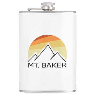 Mt. Baker Retro Heupfles