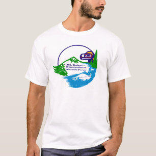 Mt Baker - Snoqualmie National Forest logo T-shirt