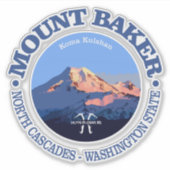 Mt Baker Sticker (Voorkant)