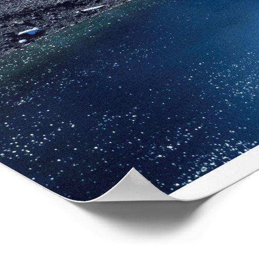 Mt Baker Summit - canvasafdruk Poster (Hoek)