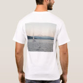 Mt Baker uit de San Juan-eilanden T-shirt (Achterkant)