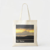 Mt. Baker Volcano Canvas tas (Voorkant)
