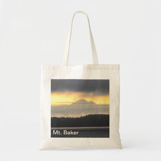 Mt. Baker Volcano Canvas tas (Voorkant)