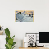 Mt. Baker, Washington - Uitzicht van Mt. Baker Ski Poster (Thuiskantoor)
