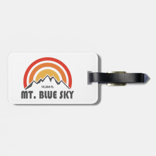 Mt. Blue Sky Colorado Bagagelabel