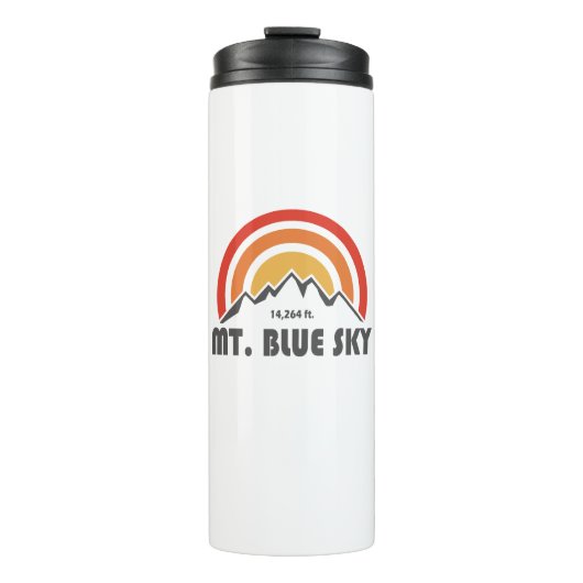 Mt. Blue Sky Colorado Thermosbeker (Voorkant)