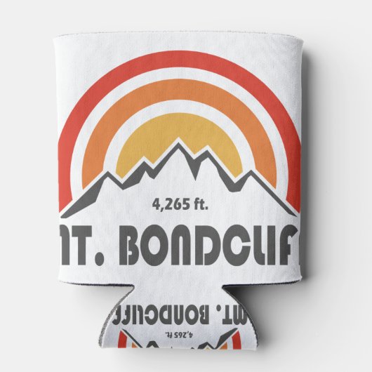 Mt. Bondcliff New Hampshire Blikjeskoeler (Achterkant)