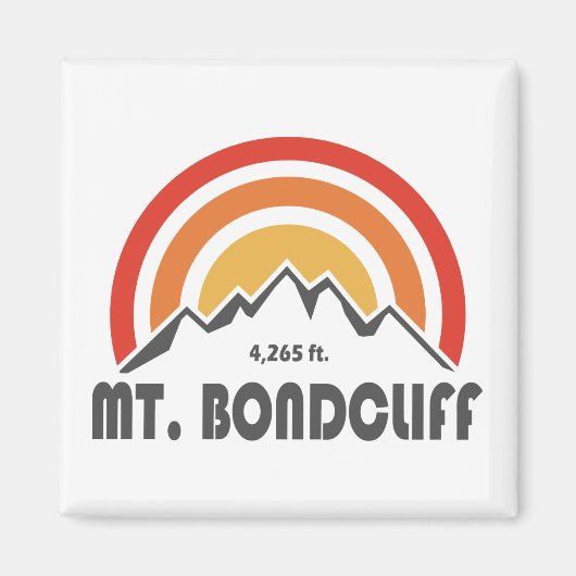 Mt. Bondcliff New Hampshire Magneet (Voorkant)