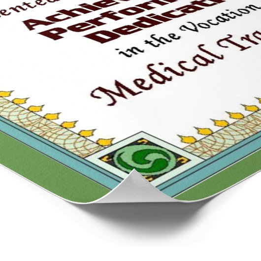 MT-certificaat 2019 Poster (Hoek)