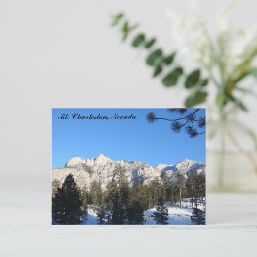 Mt Charleston Briefkaart (Staand voorkant)