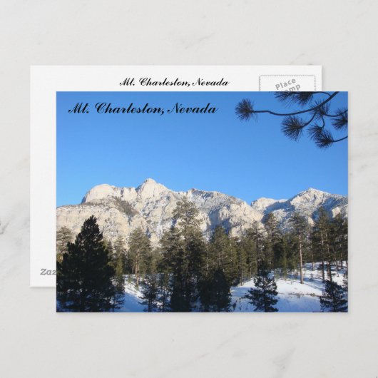 Mt Charleston Briefkaart (Voorkant / Achterkant)