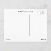 Mt Charleston Briefkaart (Achterkant)