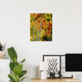 Mt. Charleston NV Automne Aspen 16"x 20" Poster (Bureau à domicile)