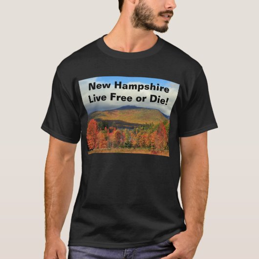 Mt. Chocorua, le T-shirt des hommes du New (Devant)