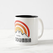 Mt. Columbia Tweekleurige Koffiemok (Voorkant rechts)