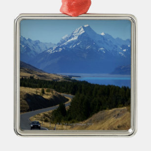 Mt. Cook, Nieuw-Zeeland Metalen Ornament