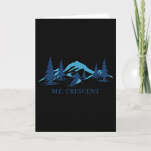 Mt. Crescent Iowa Skioord Skilift Skiën Skiloper Kaart