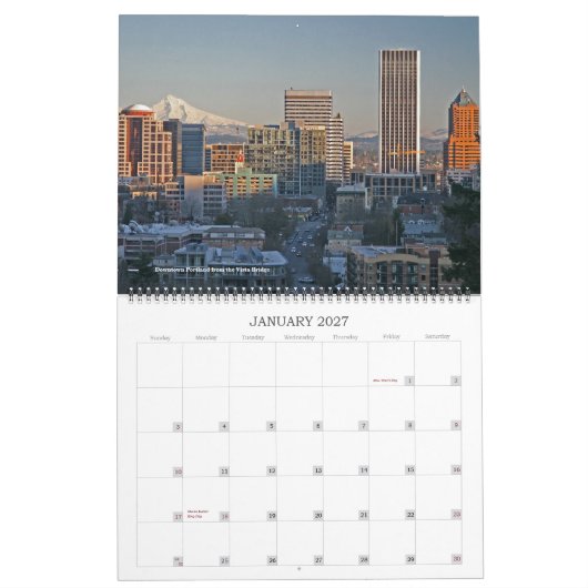 Mt. de Kalender van de kap (Jan 2027)