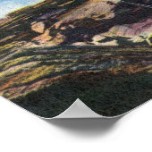 Mt. Desert Island Uitzicht of Thunder Hole Poster (Hoek)