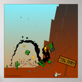 Mt. DEV en de<n00b>Express! Poster