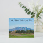 Mt. Diablo Briefkaart (Staand voorkant)