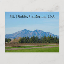 Mt. Diablo Briefkaart