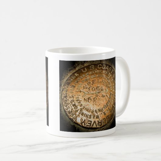 Mt Elbert Fourteener Benchmark Mug (Devant droit)