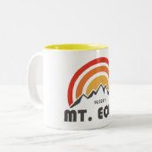 Mt. Eolus Tweekleurige Koffiemok (Voorkant links)