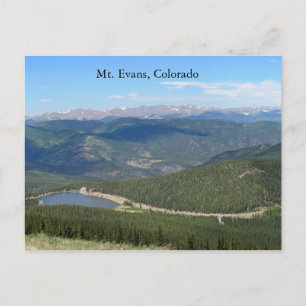 Mt. Evans, Colorado Briefkaart