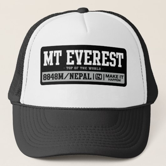 Mt Everest Trucker Pet (Voorkant)