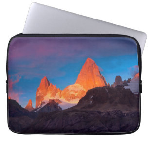 Mt Fitz Roy bij Sunrise Laptop Sleeve