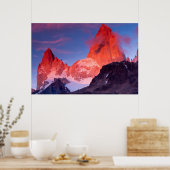 Mt Fitz Roy Poster (Keuken)