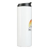 Mt. Foraker Alaska Retro Thermosbeker (Gedraaid links)