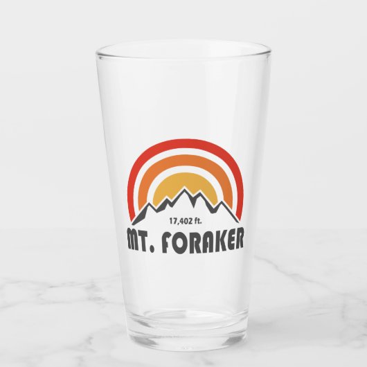 Mt. Foraker Glas (Voorkant)