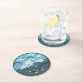 Mt. Fuji Altitude Ronde Kartonnen Onderzetter (Insitu)