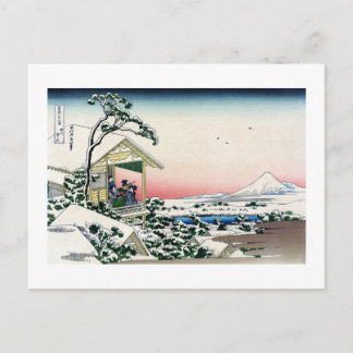 Mt. Fuji bekijken vanuit Koishikawa, Hokusai Briefkaart