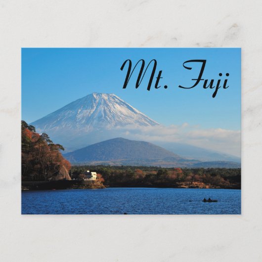 Mt Fuji Briefkaart (Voorkant)