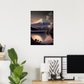  Mt. Fuji Japans Art Print Poster (Thuiskantoor)