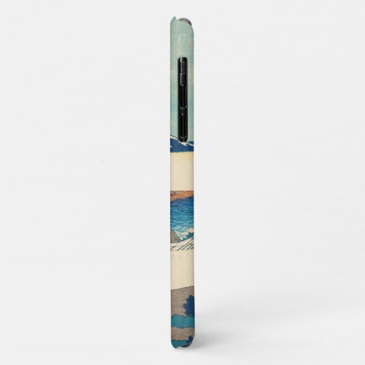 Mt Fuji Japans houtblok. iPhone / iPad case (Achterkant/links)
