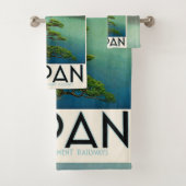 Mt Fuji Japon affiche Voyage Art Vintage (En situation)