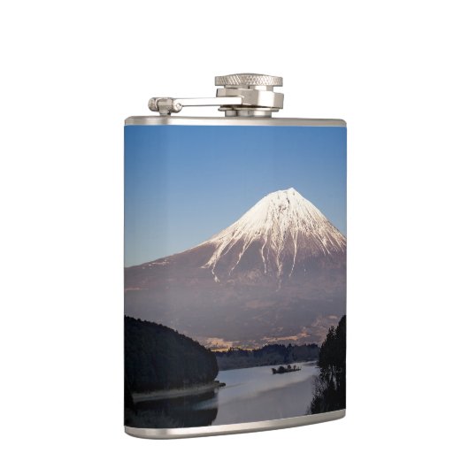 Mt Fuji Lake Reflection Heupfles (Rechts)