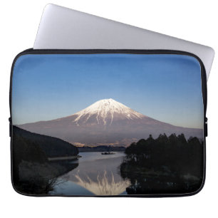 Mt Fuji Lake Reflection Laptop Sleeve