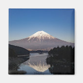 Mt Fuji Lake Reflection Magneet (Voorkant)
