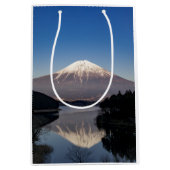 Mt Fuji Lake Reflection Medium Cadeauzakje (Voorkant)