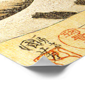 Mt Fuji par Kuniyoshi Poster Utagawa (Coin)