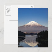 Mt Fuji Photo Briefkaart (Voorkant / Achterkant)