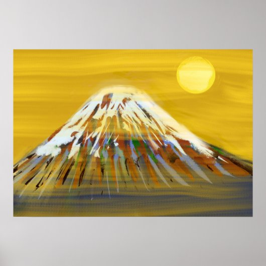 Mt. Fuji Poster (Voorkant)