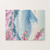 Mt. Fuji & Sakura – Spring Puzzle (Horizontal)