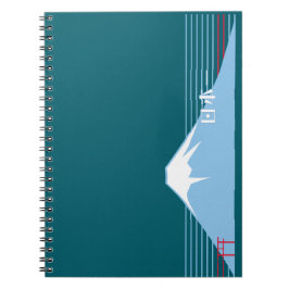 Mt. Fuji seen from the northeast. Notitieboek