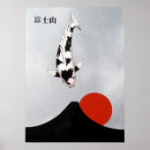 Mt Fuji Sun Rise Utsuri Mono Poster (Voorkant)